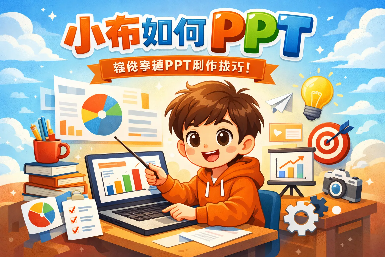 小布如何制作ppt