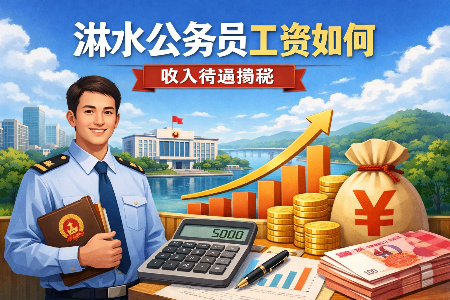 浠水公务员工资如何