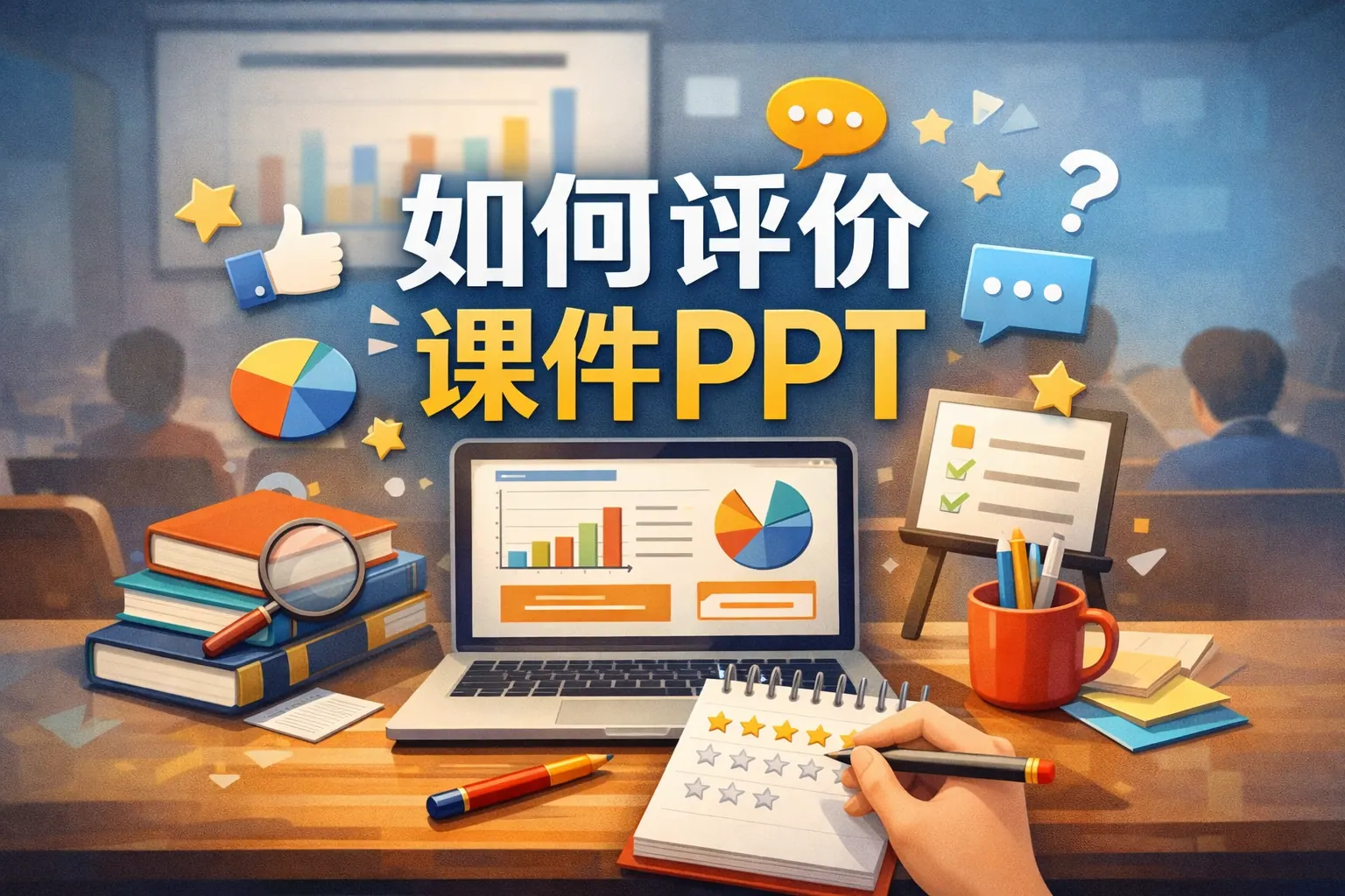 如何评价课件ppt