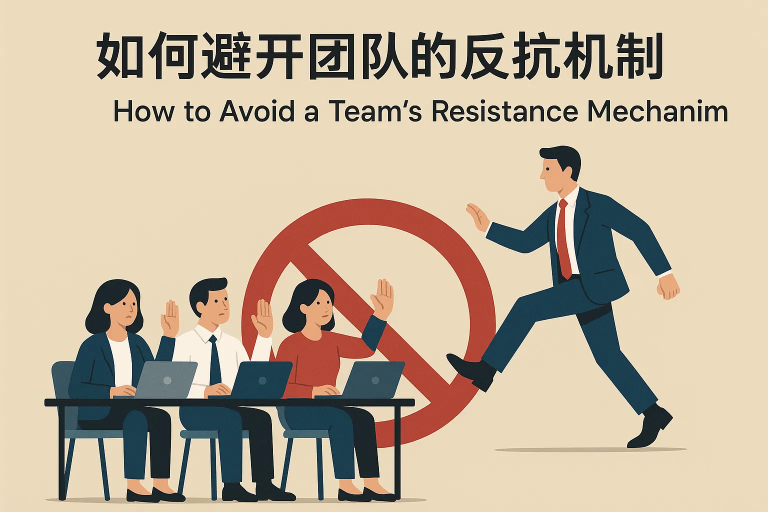 如何避开团队的反抗机制
