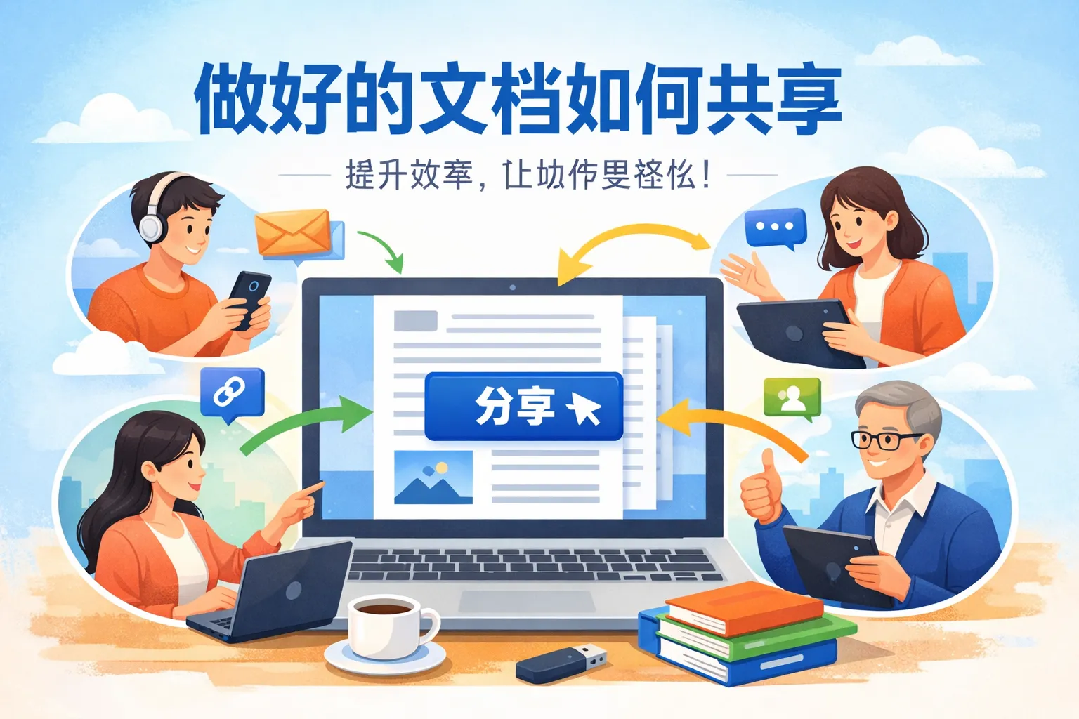 做好的文档如何共享