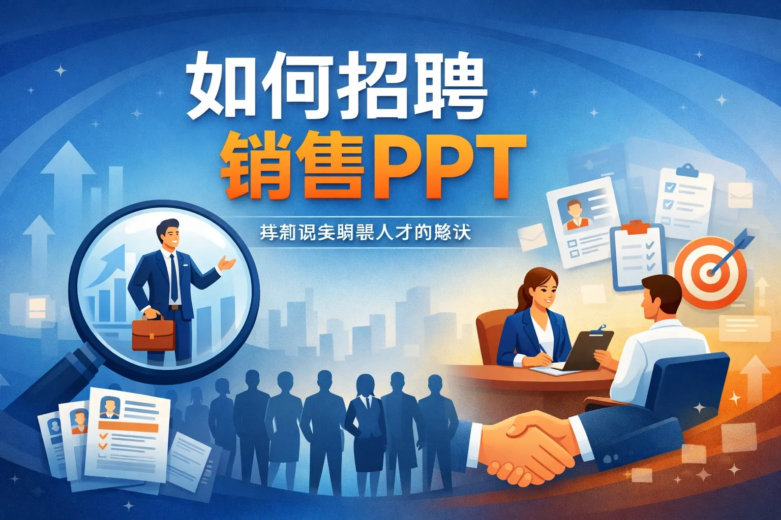 如何招聘销售ppt