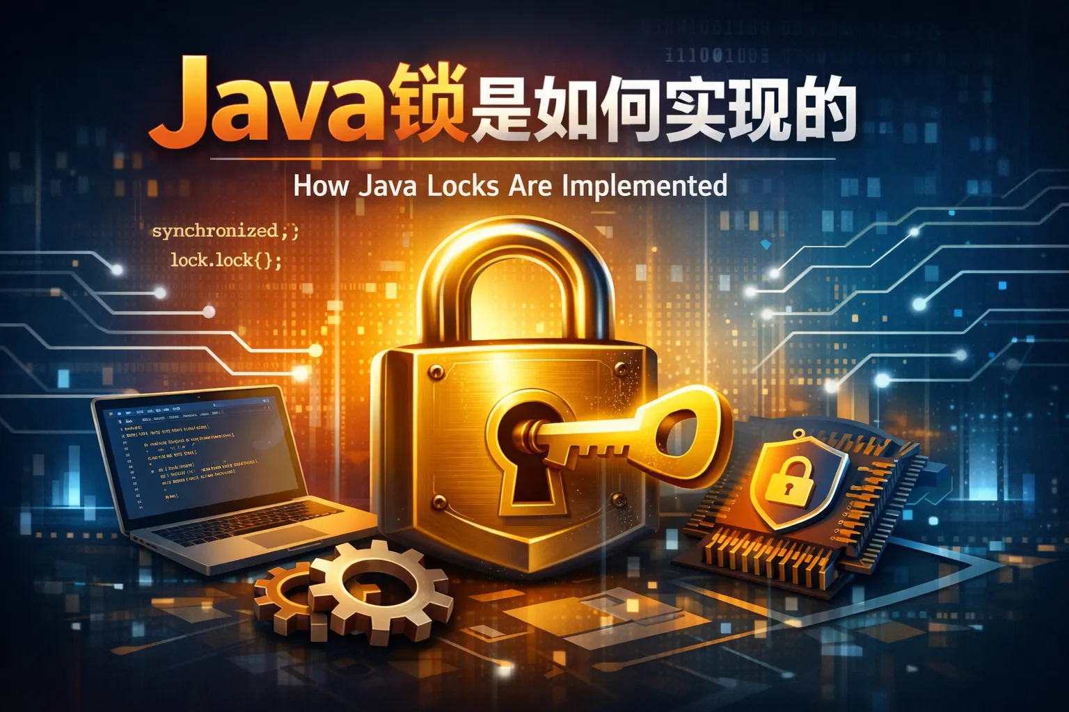 java锁是如何实现的