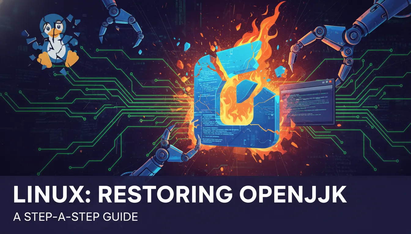 linux如何恢复openjdk