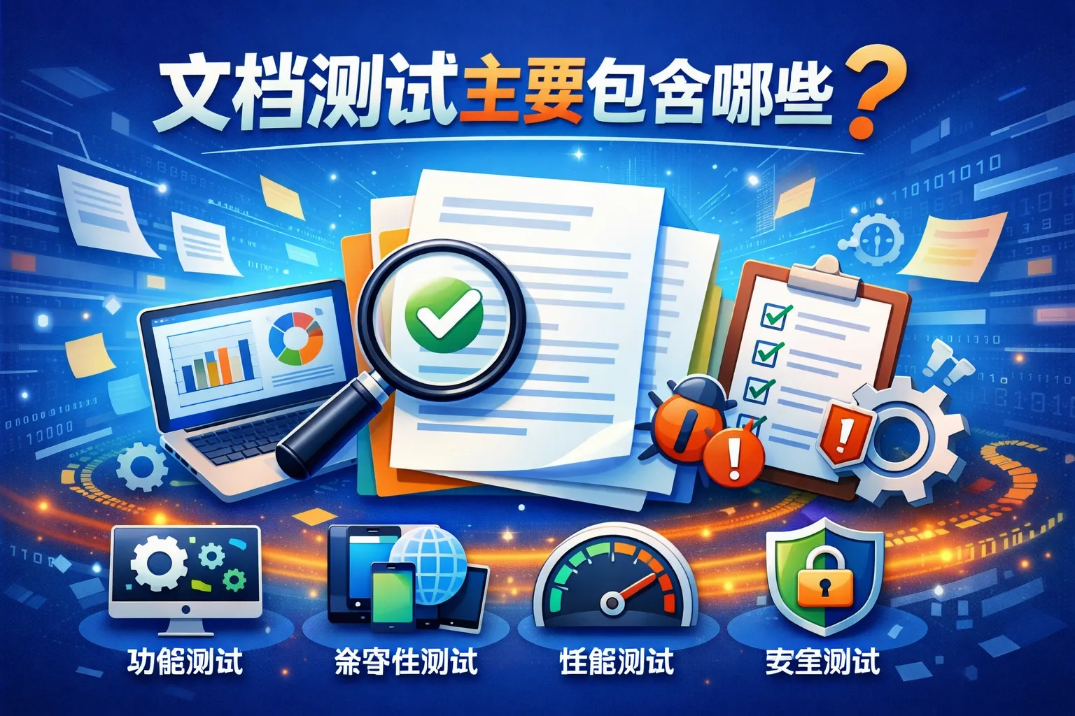 文档测试主要包含哪些