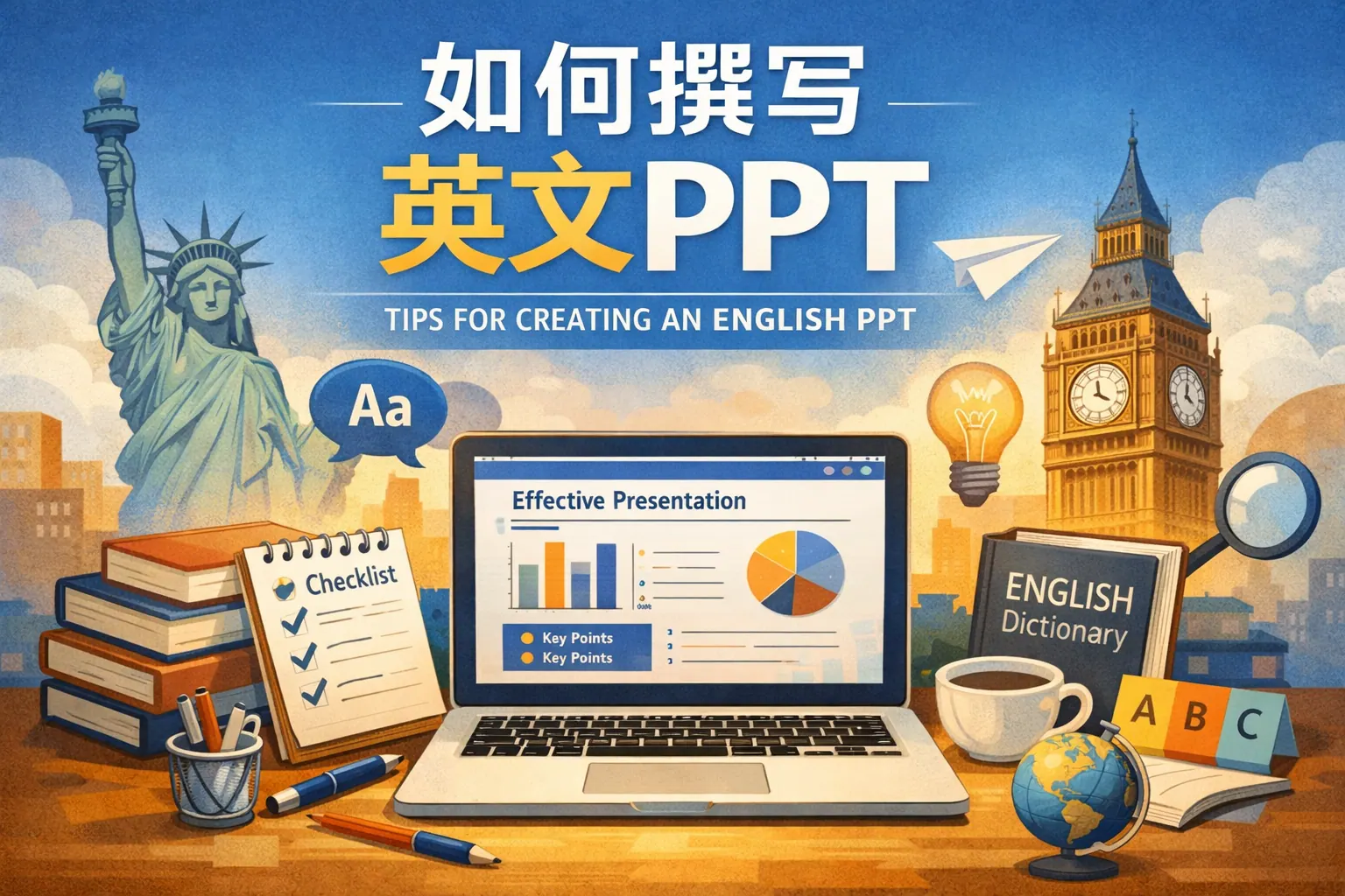 如何撰写英文ppt