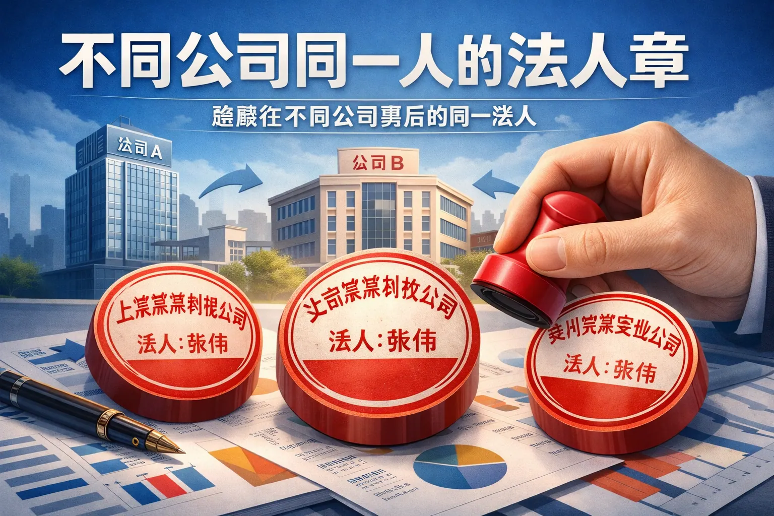 不同公司同一人的法人章