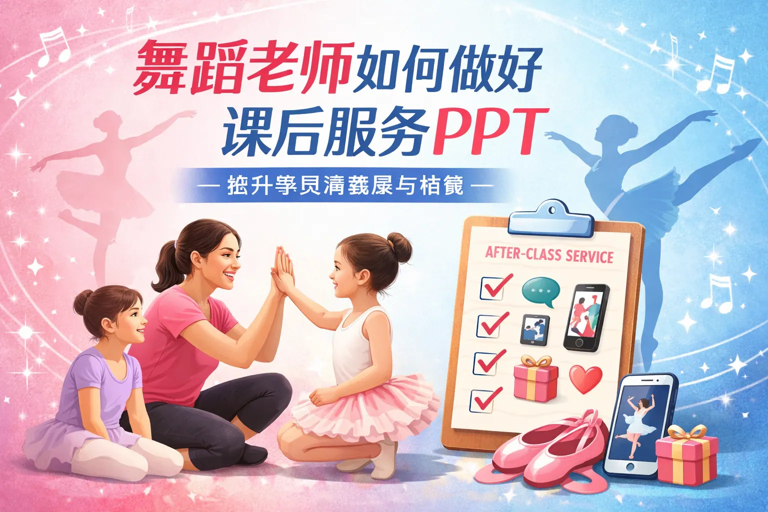 舞蹈老师如何做好课后服务ppt