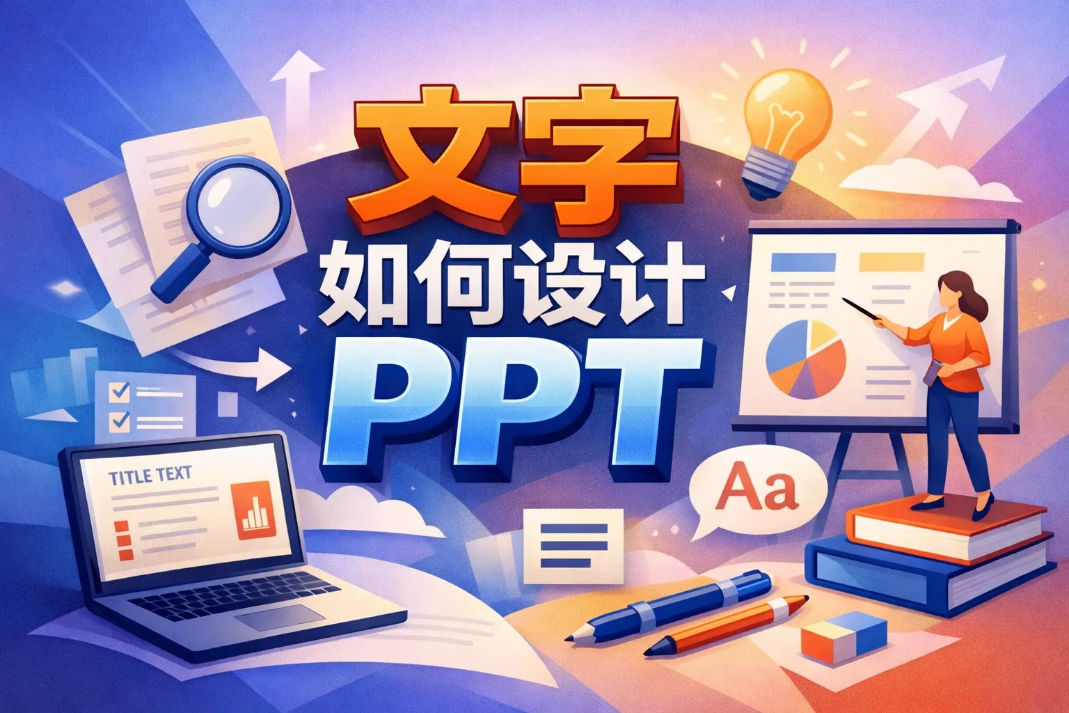 文字如何设计PPT