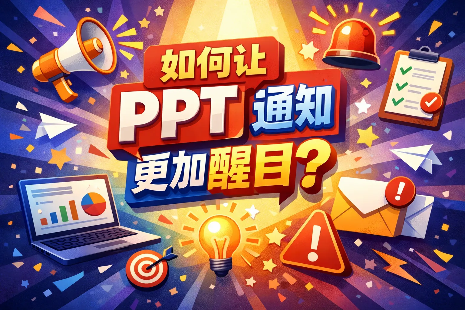 ppt通知如何醒目