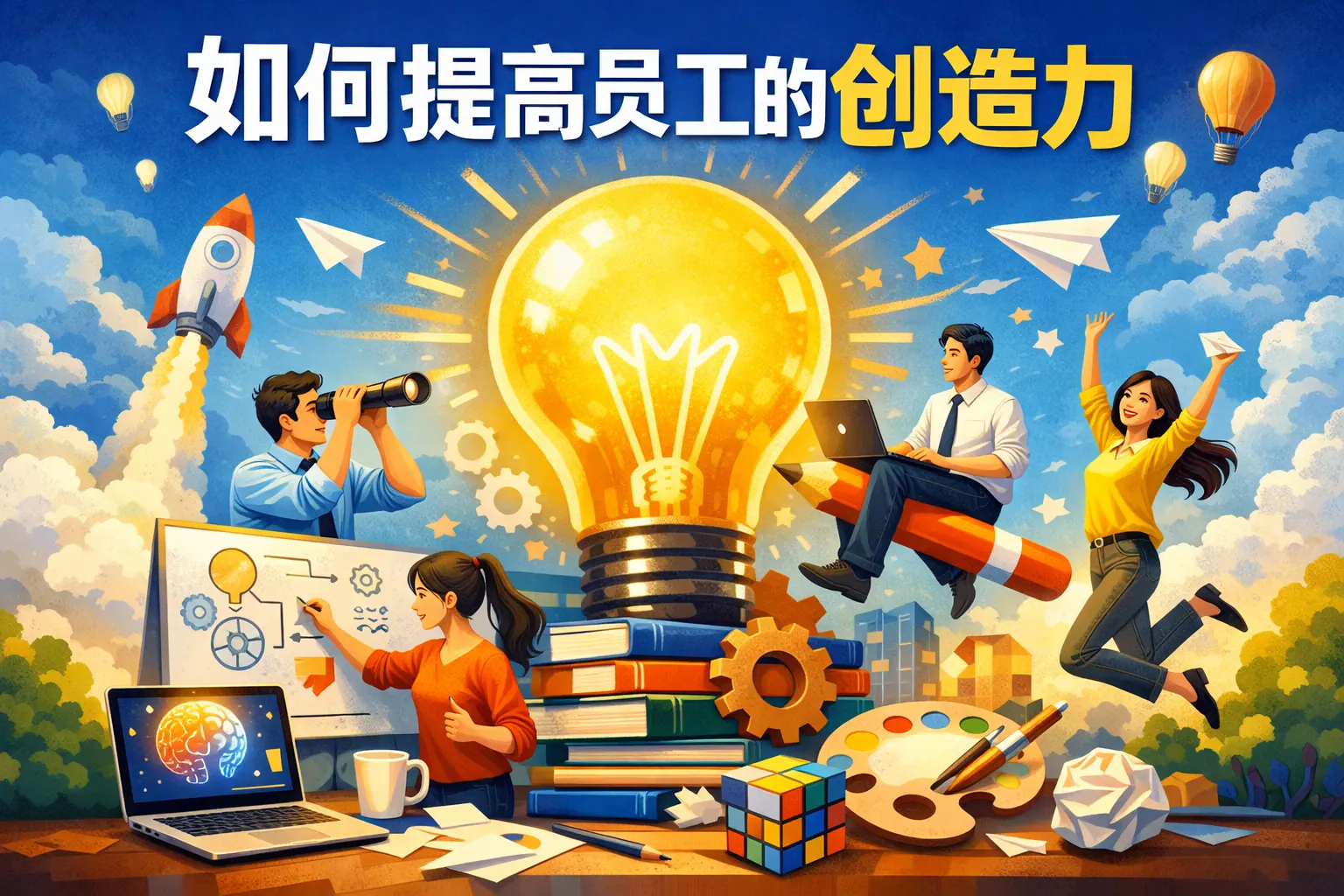 如何提高员工的创造力