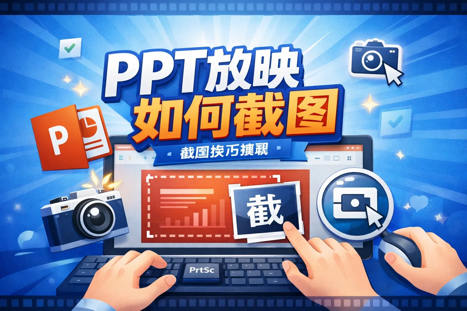 ppt放映如何截图