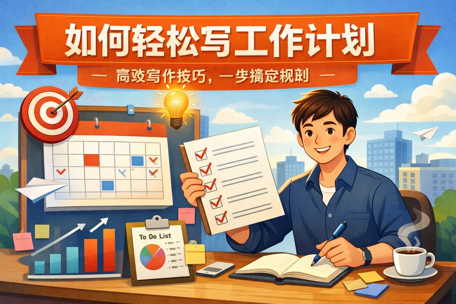 如何轻松写工作计划