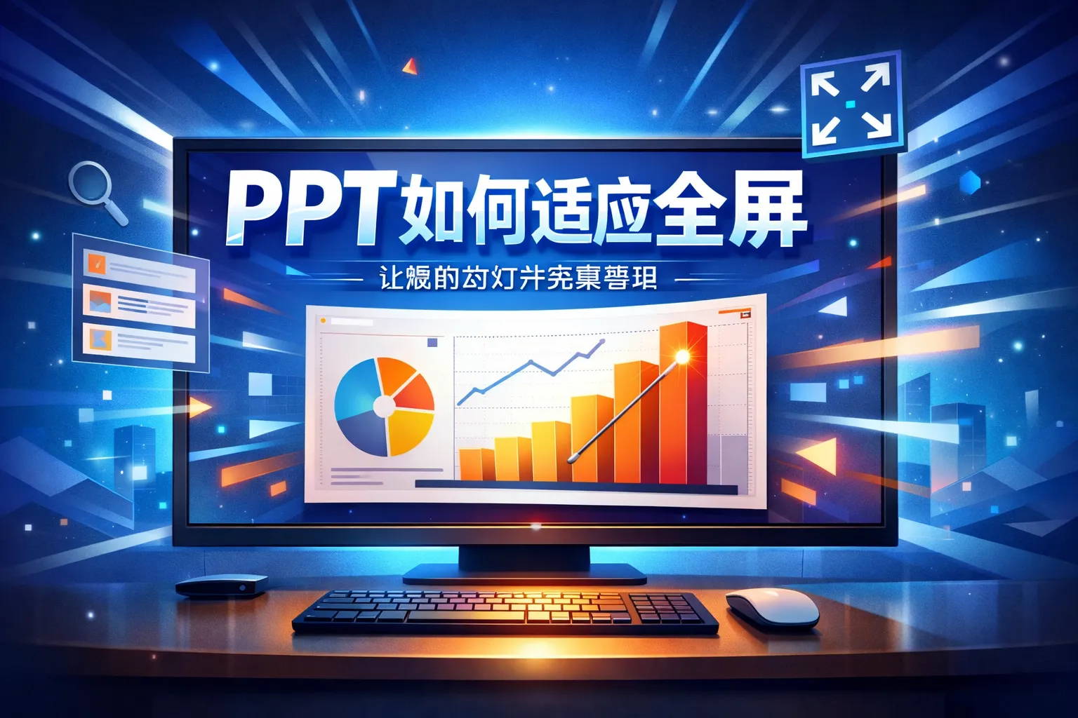 ppt如何适应全屏
