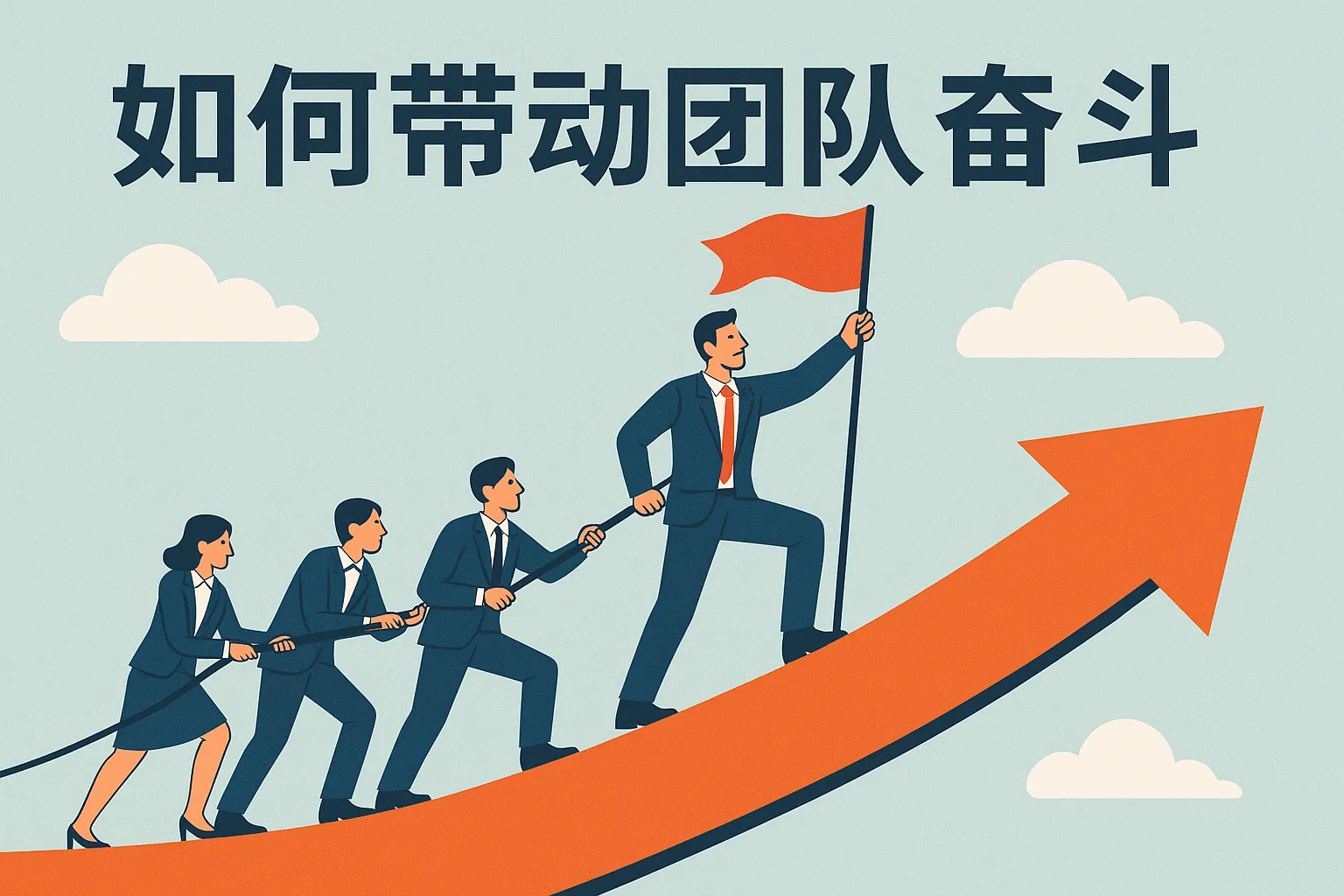 如何带动团队奋斗