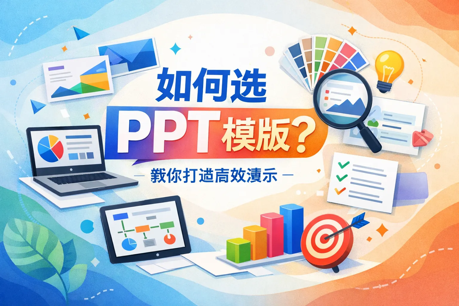 做一个ppt如何选模板