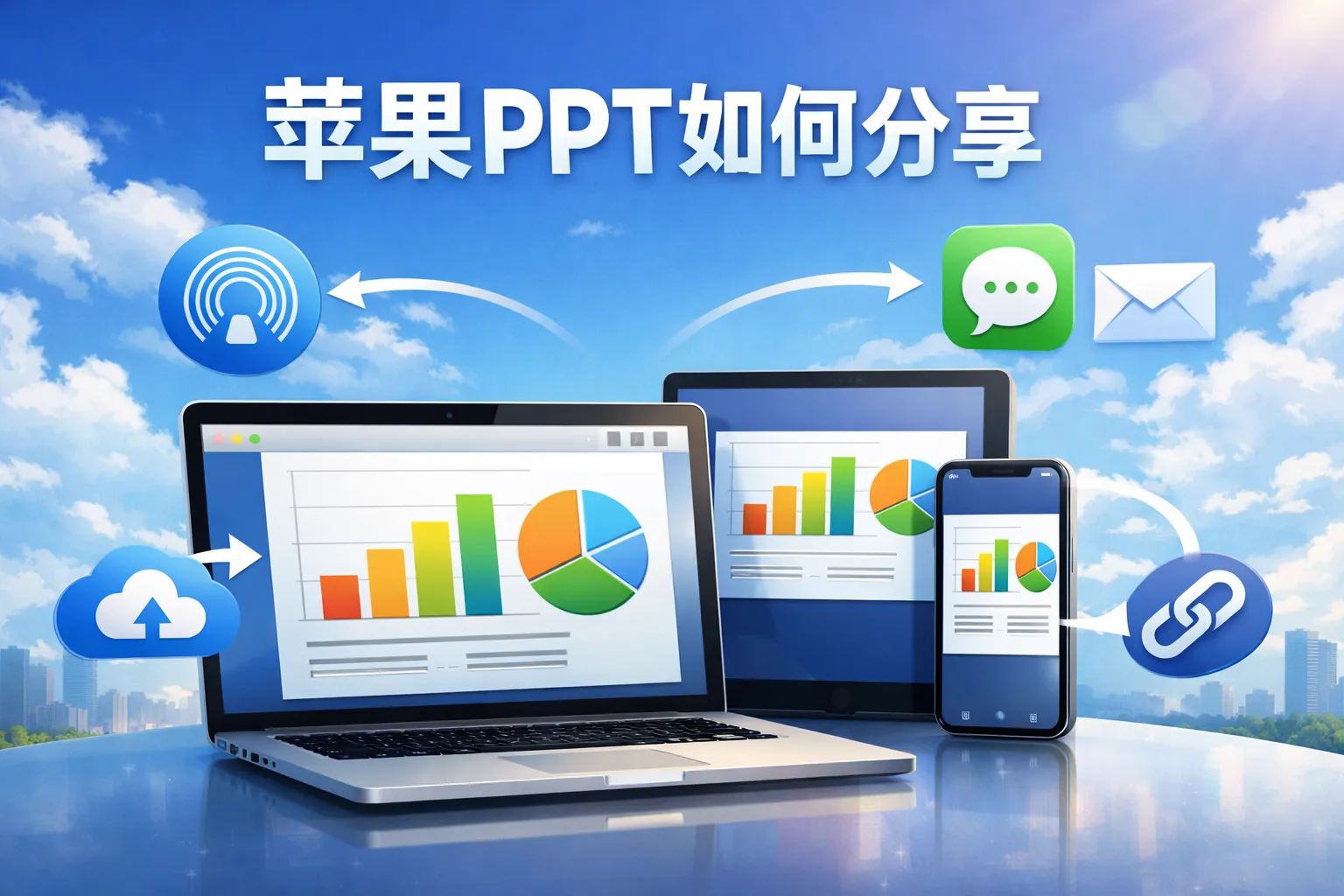 苹果ppt如何分享