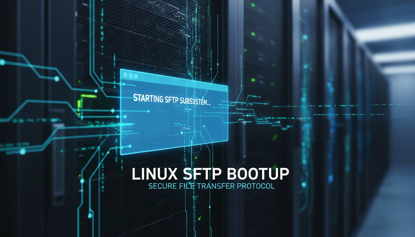 linux 如何启动sftp
