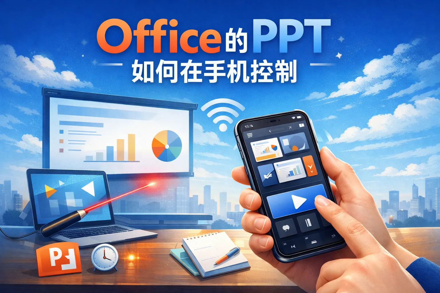 office的ppt如何在手机控制