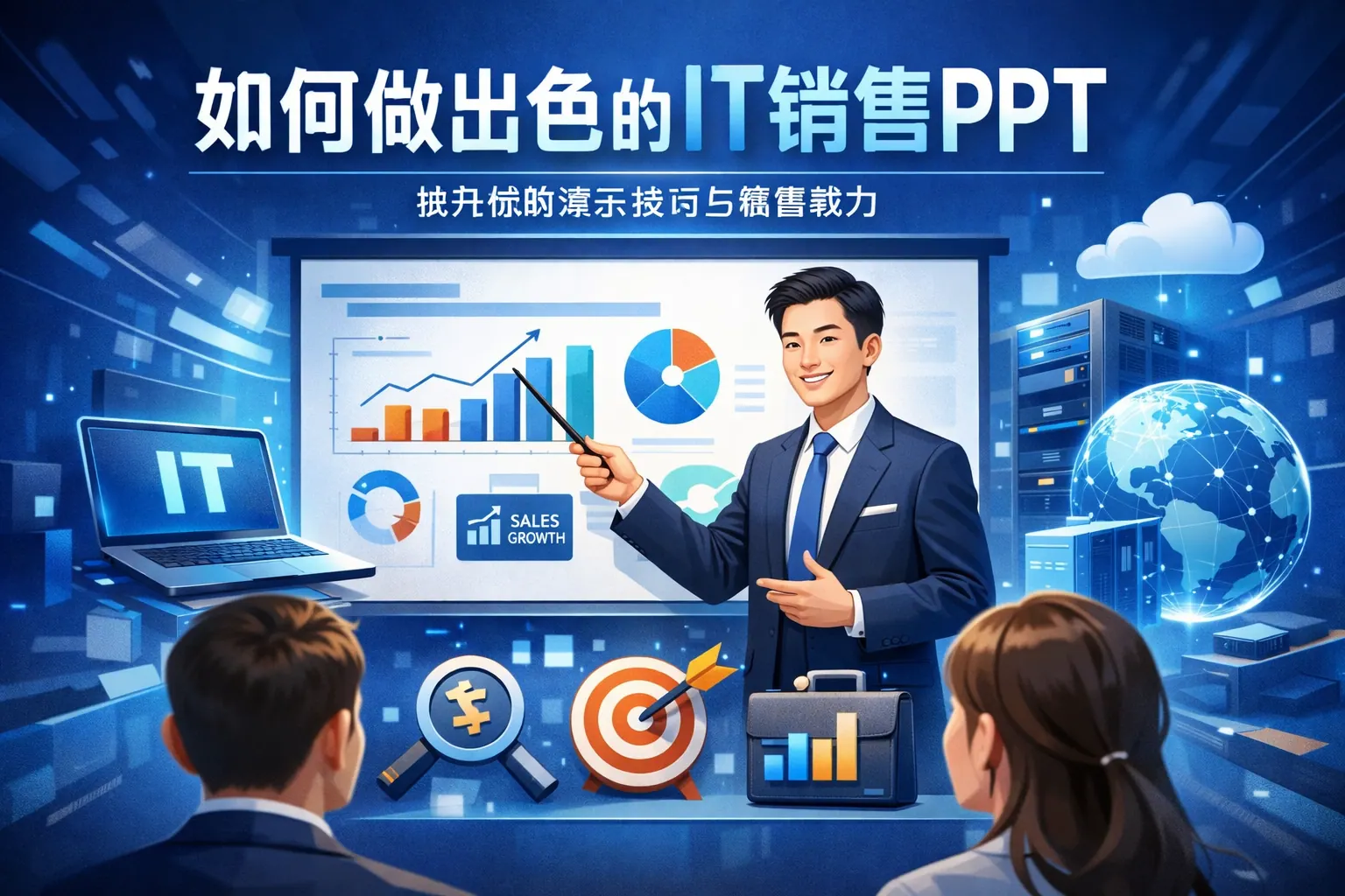 如何做出色的it销售ppt