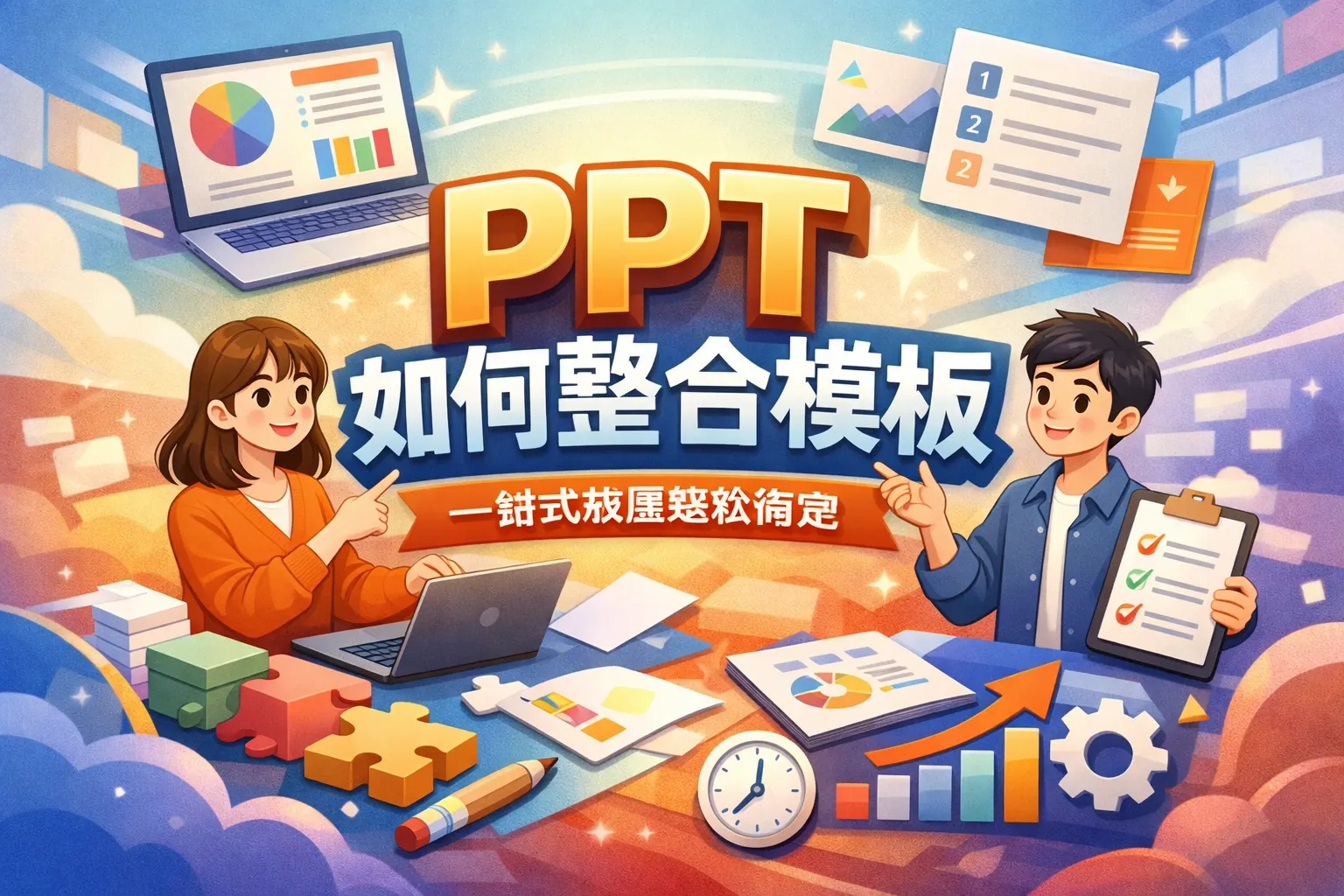 ppt如何整合模板