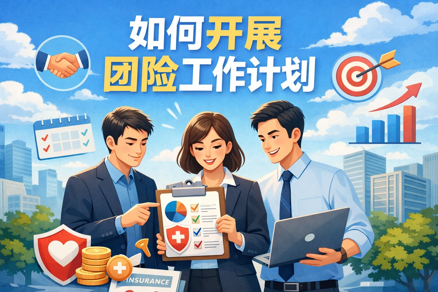 如何开展团险工作计划