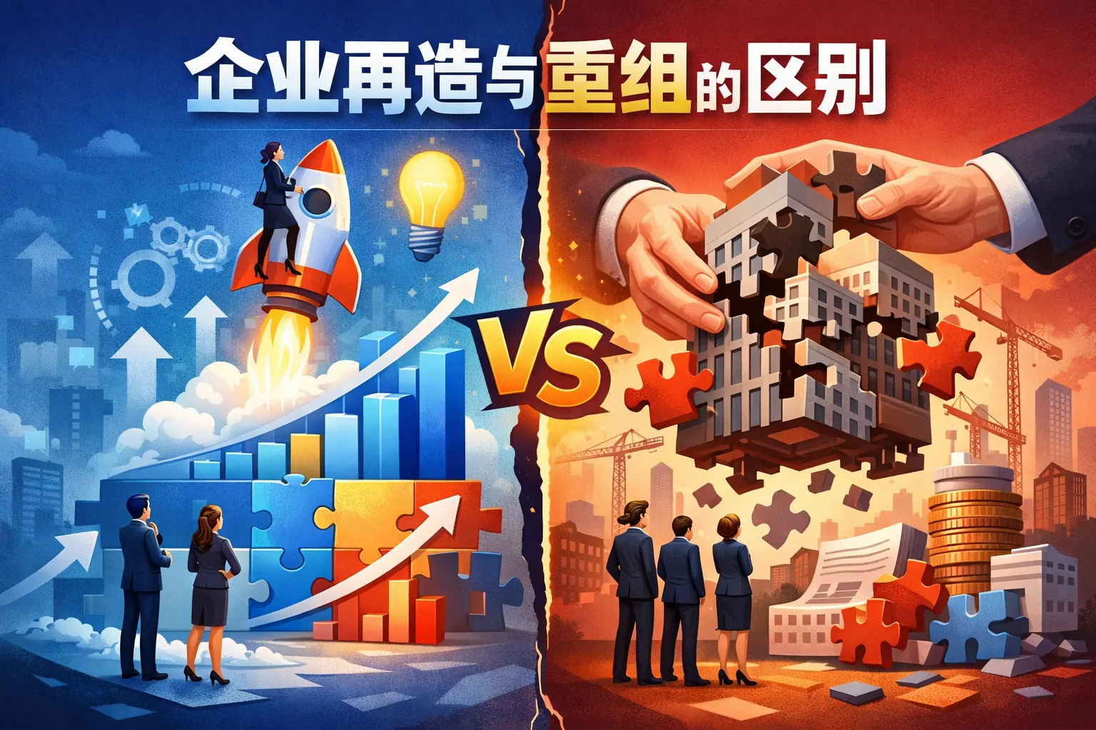 企业再造与重组的区别