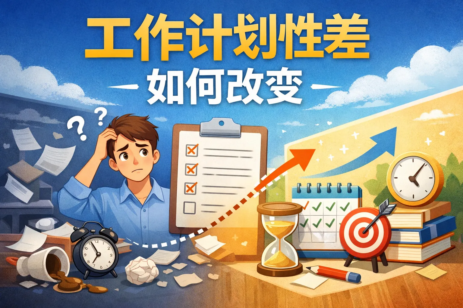 工作计划性差如何改变