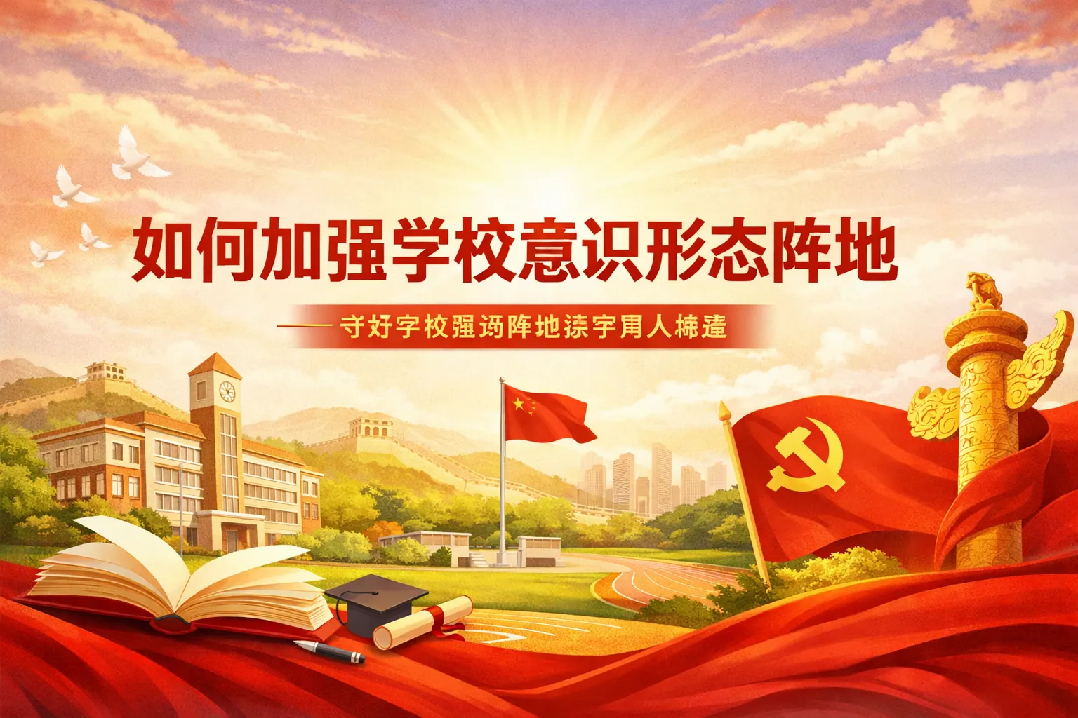 如何加强学校意识形态阵地 ppt