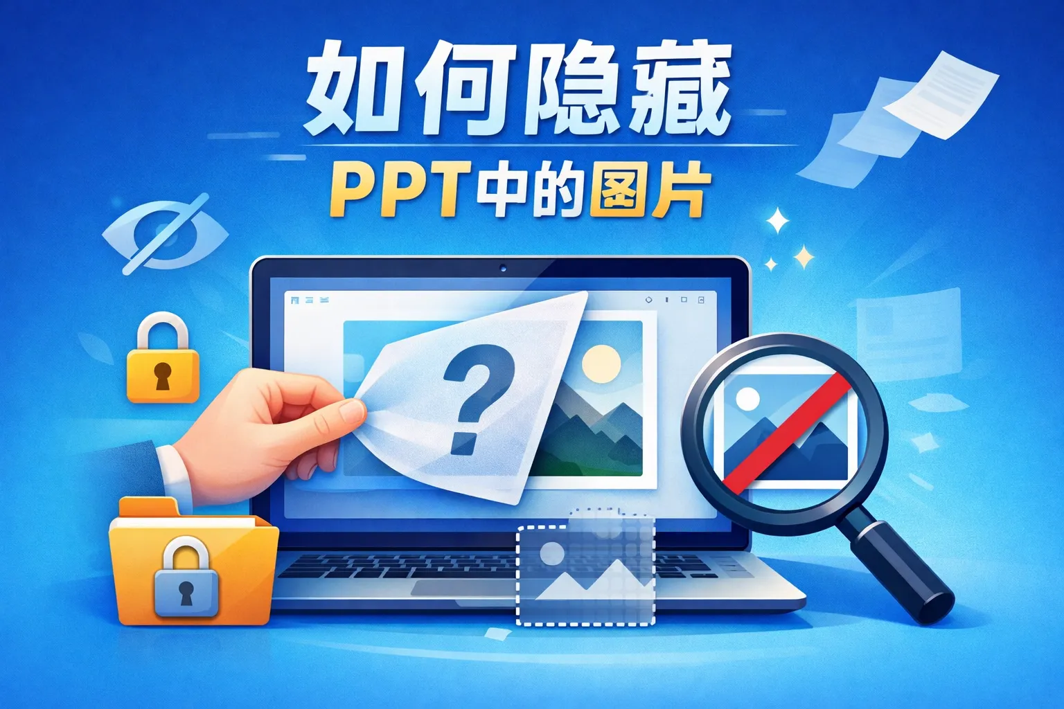 如何隐藏ppt中的图片