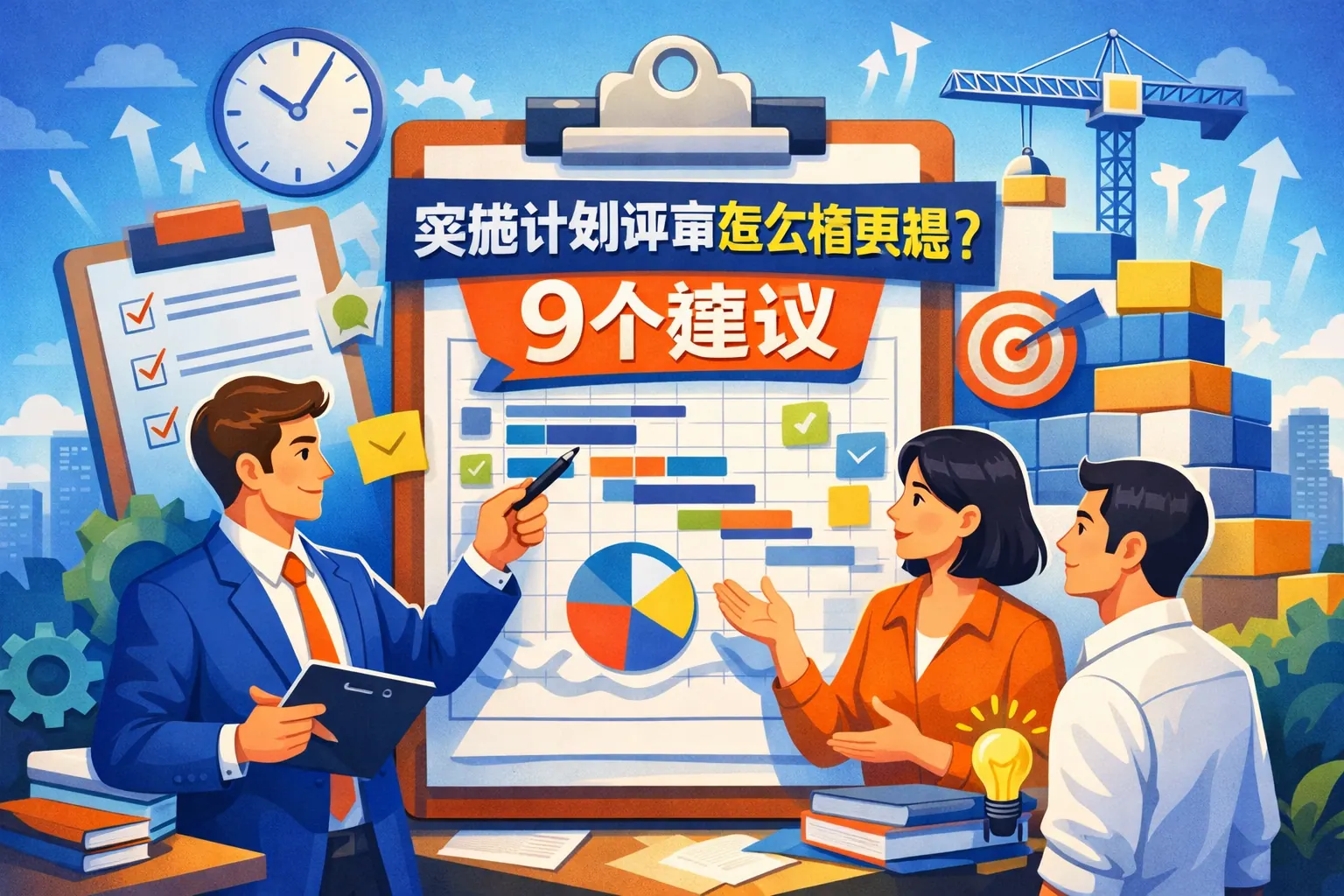 实施计划评审怎么搭更稳?9个建议