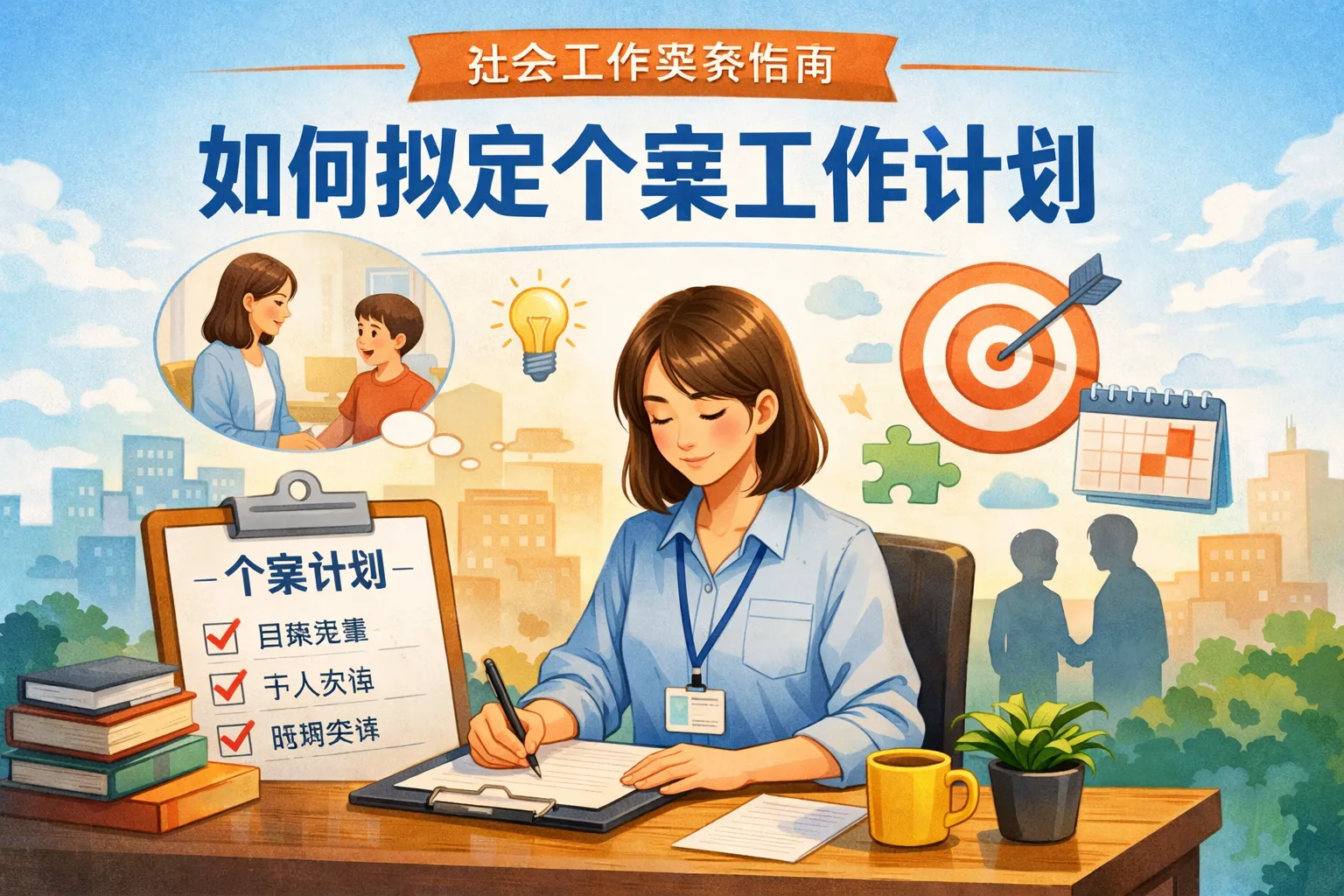 如何拟定个案工作计划