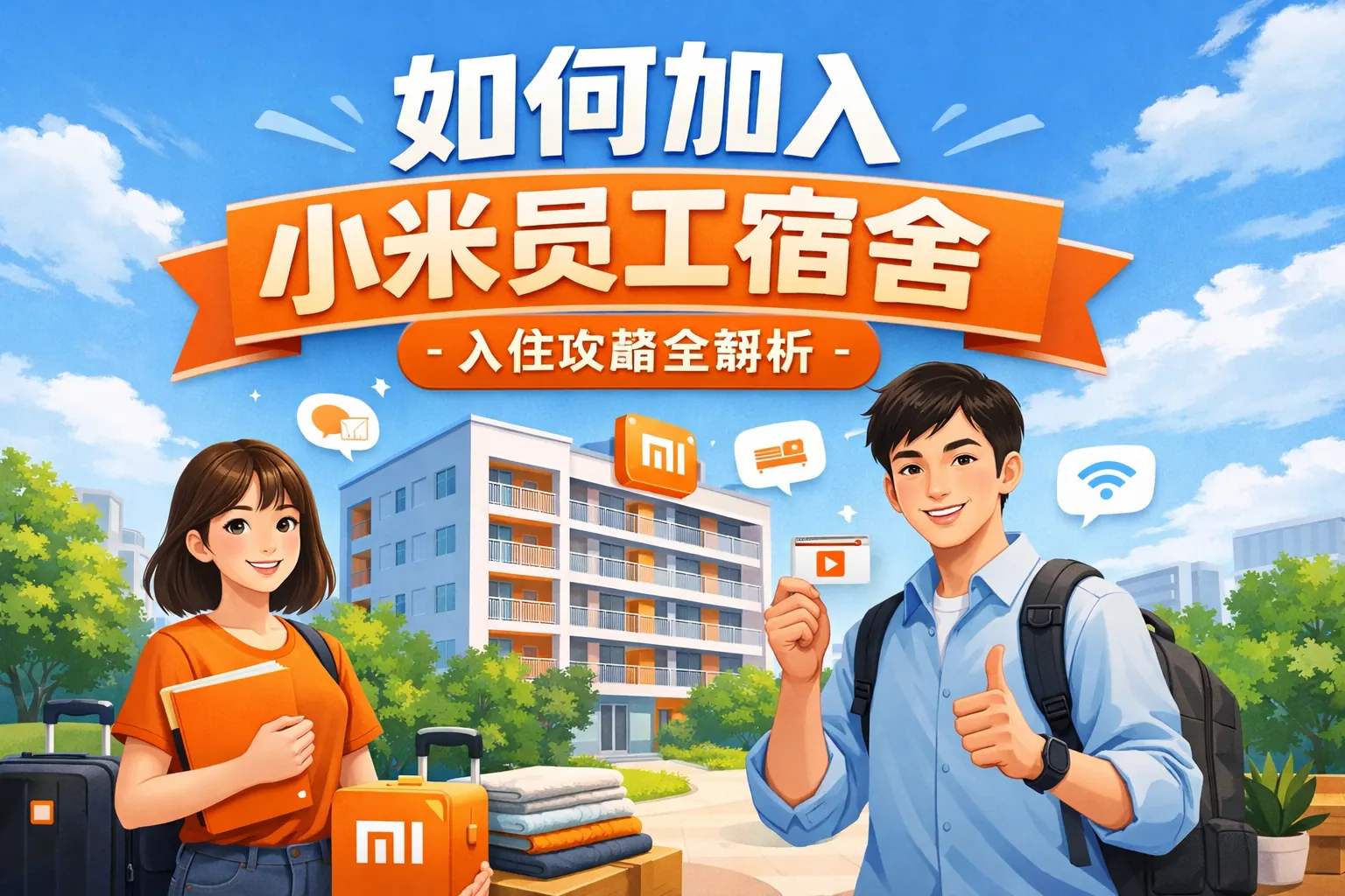 如何加入小米员工宿舍