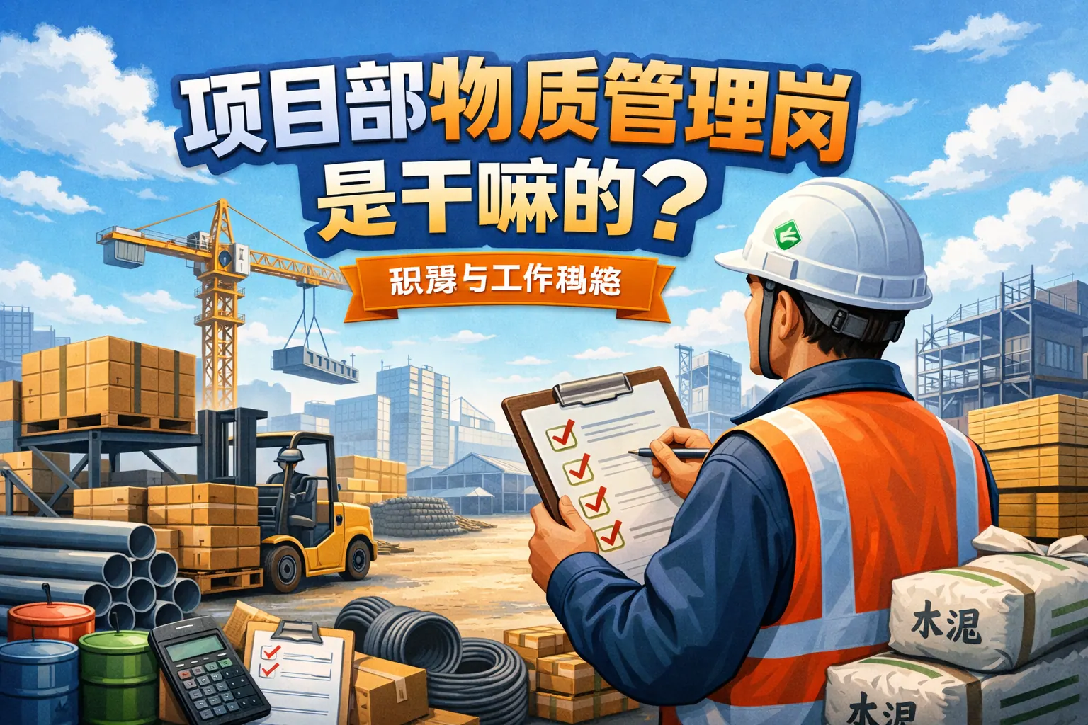 项目部物质管理岗是干嘛的