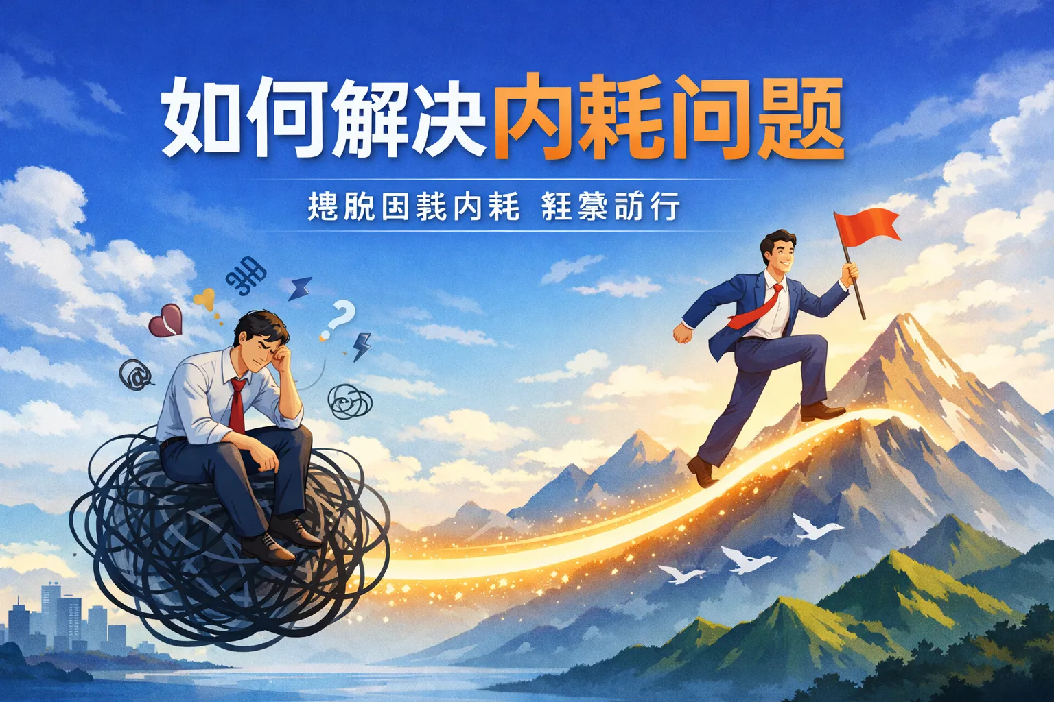 如何解决内耗问题PPt