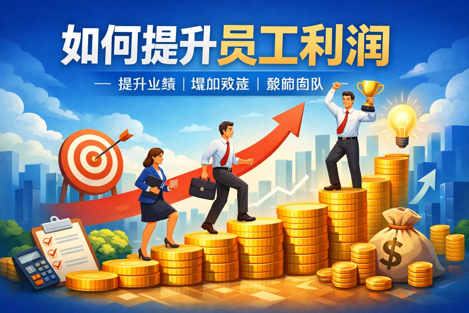 如何提升员工利润