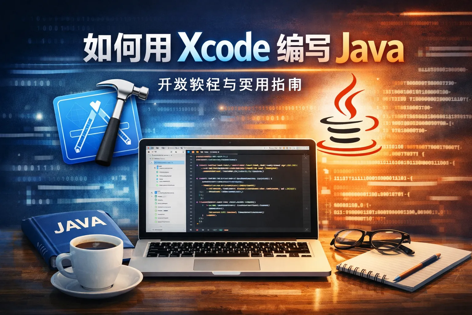 如何用xcode编写java
