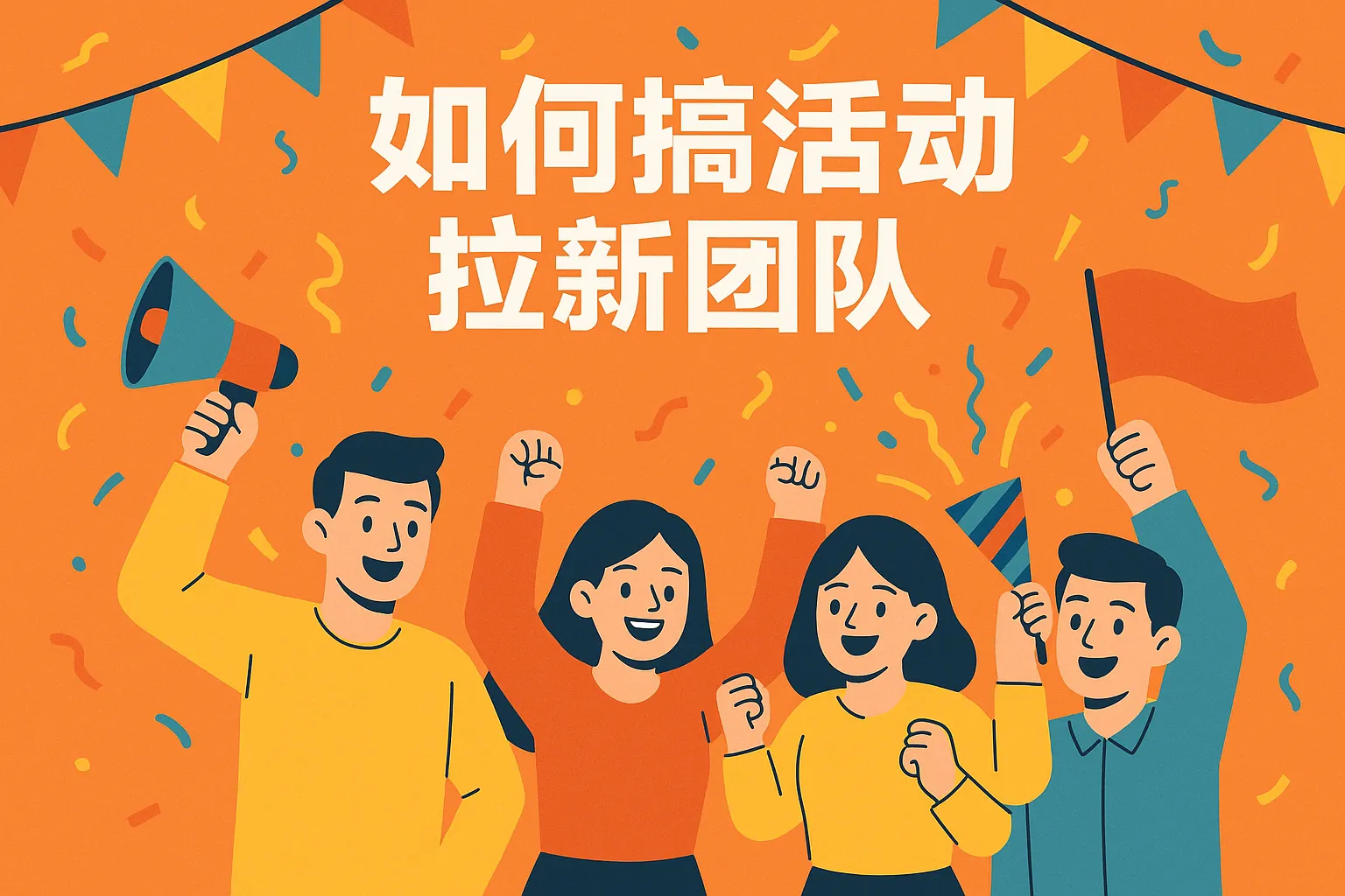 如何搞活动拉新团队