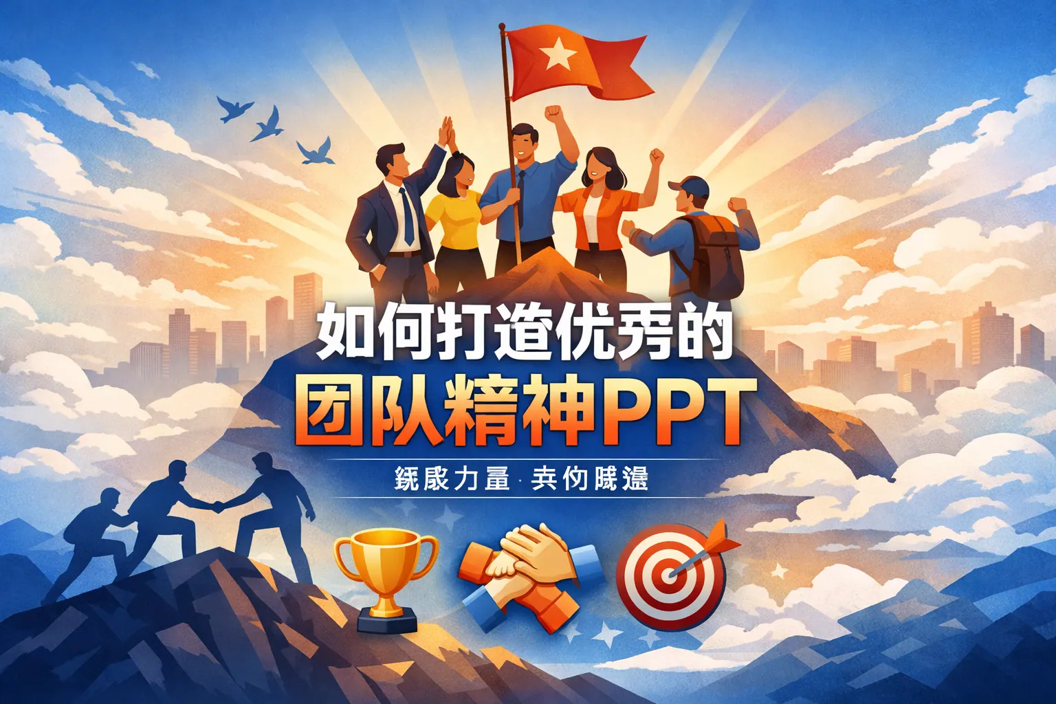 如何打造优秀的团队精神ppt
