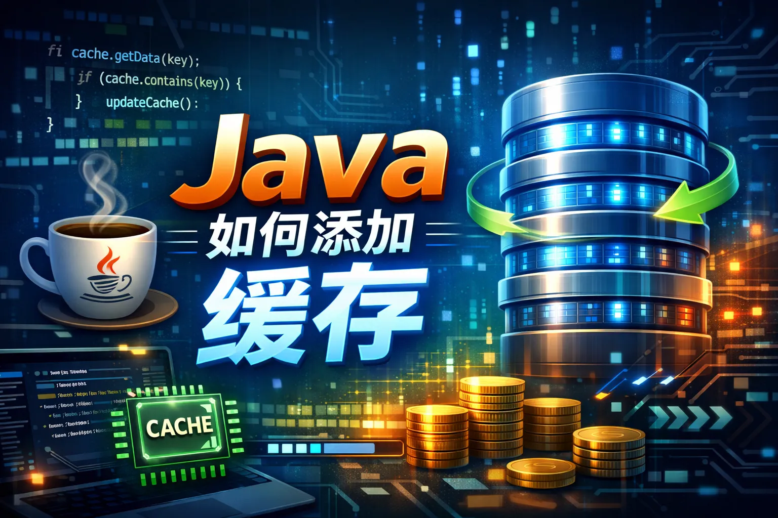 java如何添加缓存