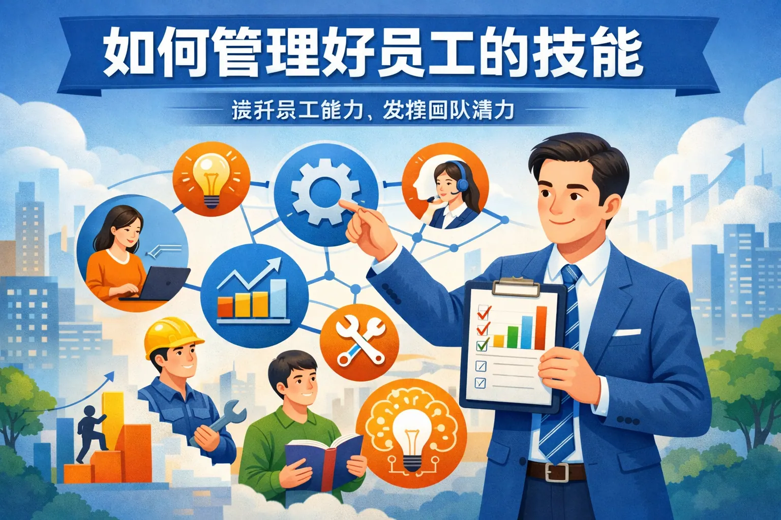 如何管理好员工的技能