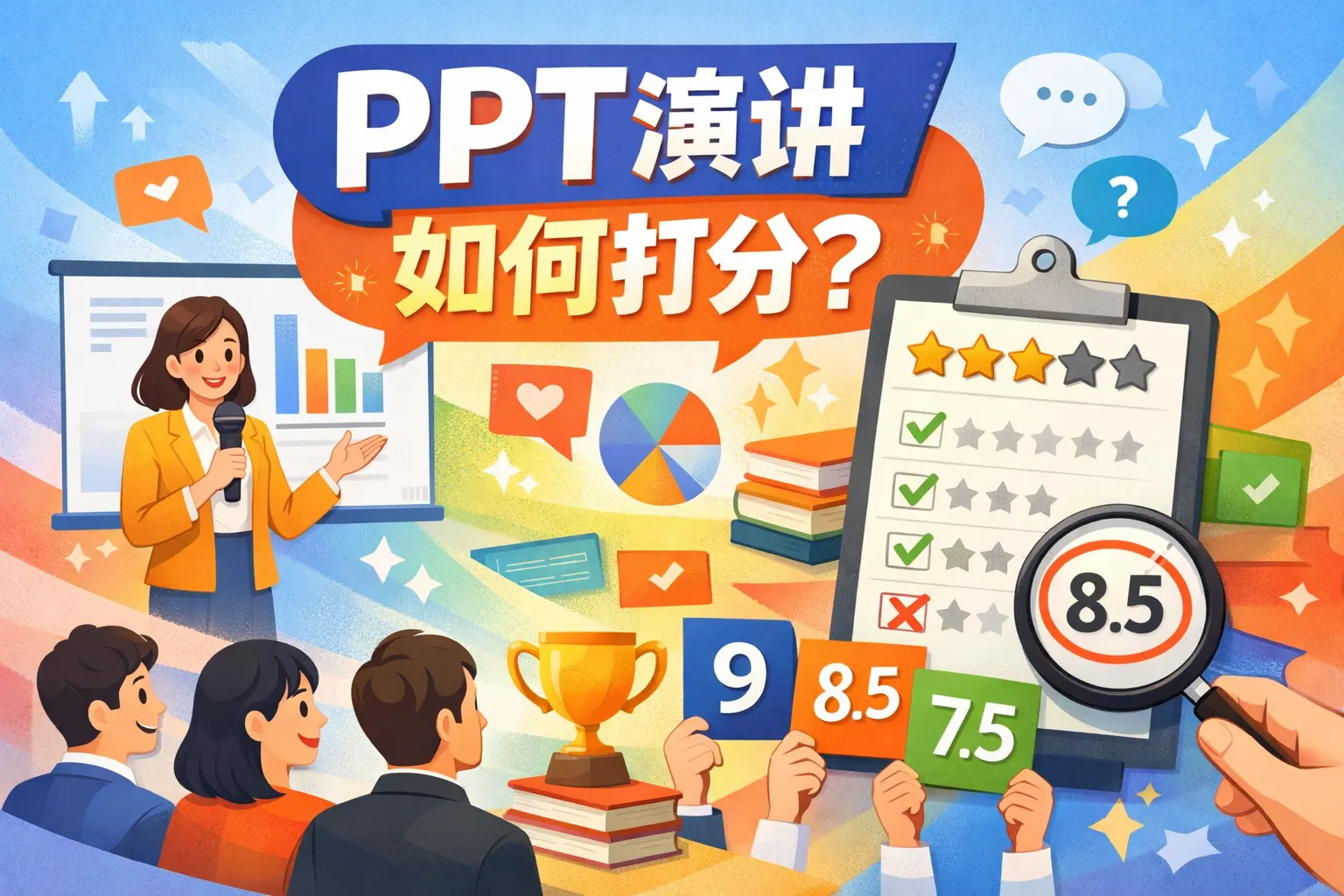 ppt演讲如何打分