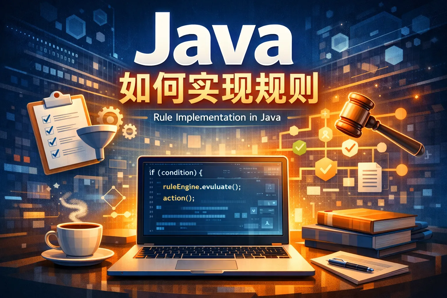 java如何实现规则