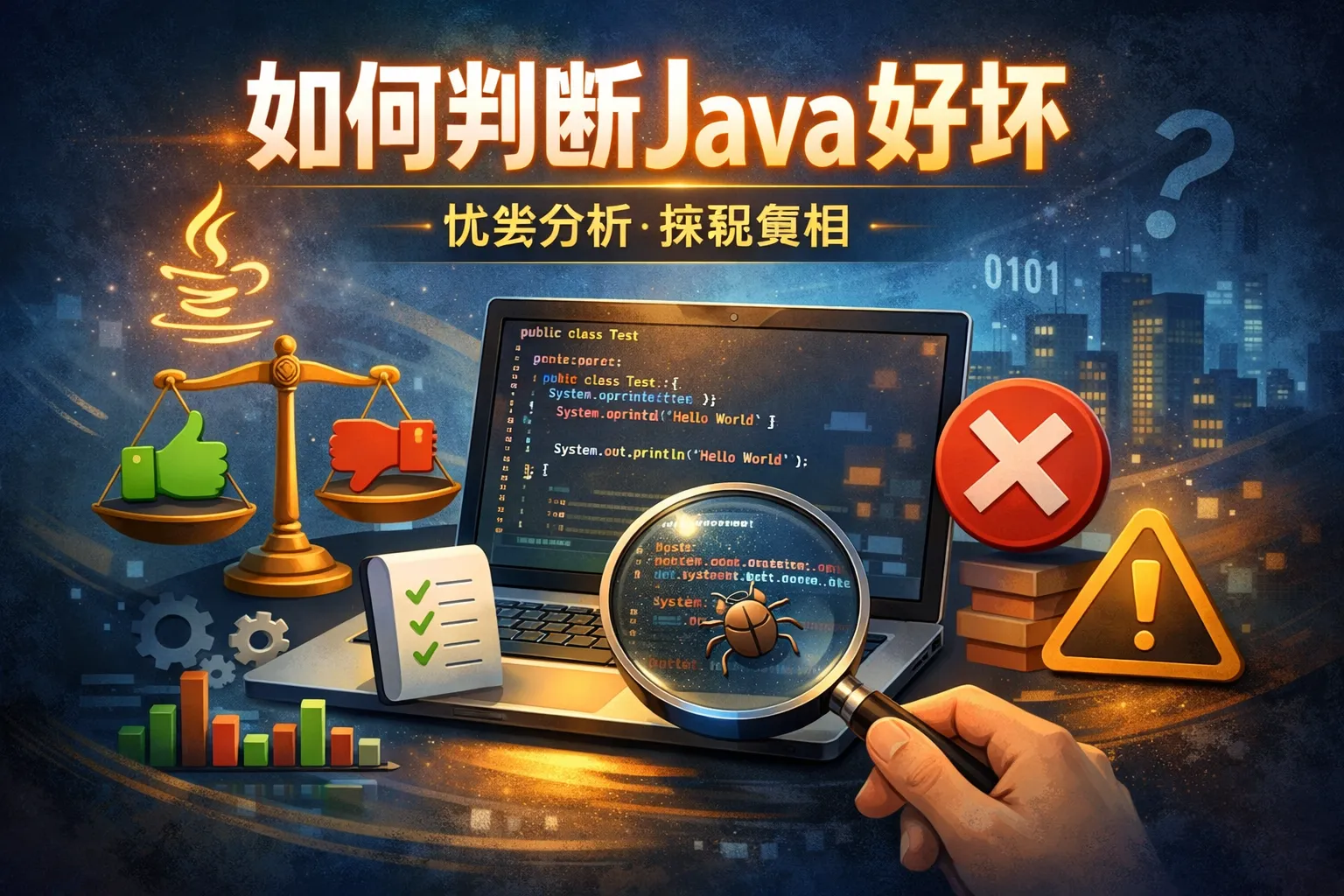 如何判断java好坏
