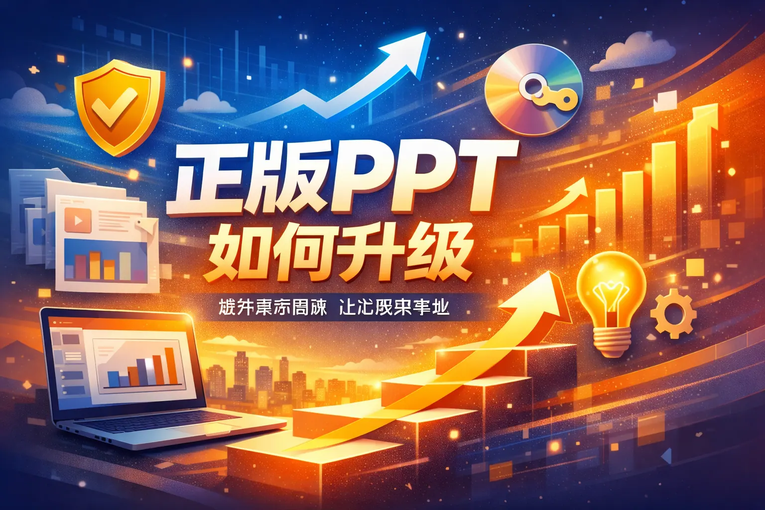 正版ppt如何升级