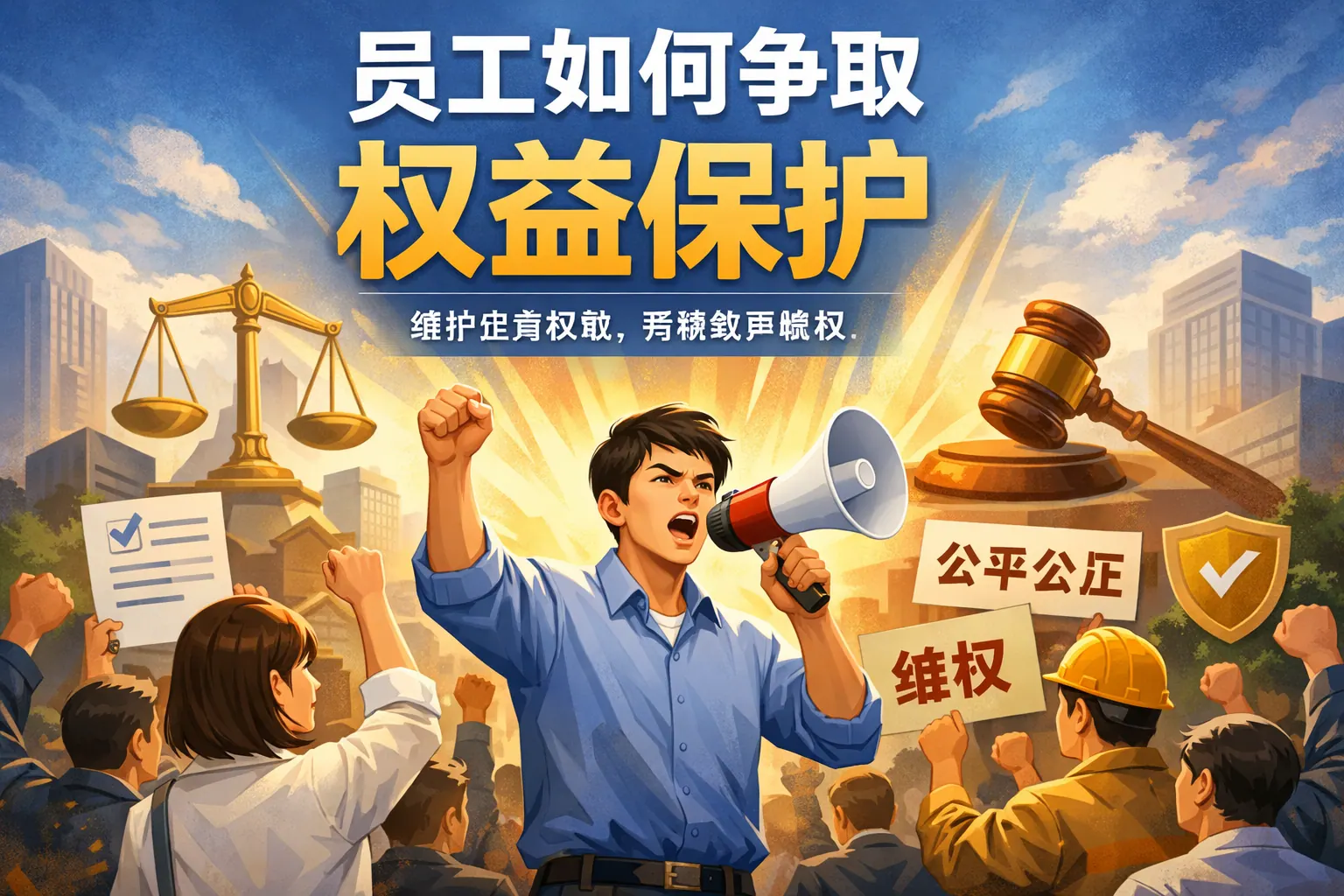 员工如何争取权益保护