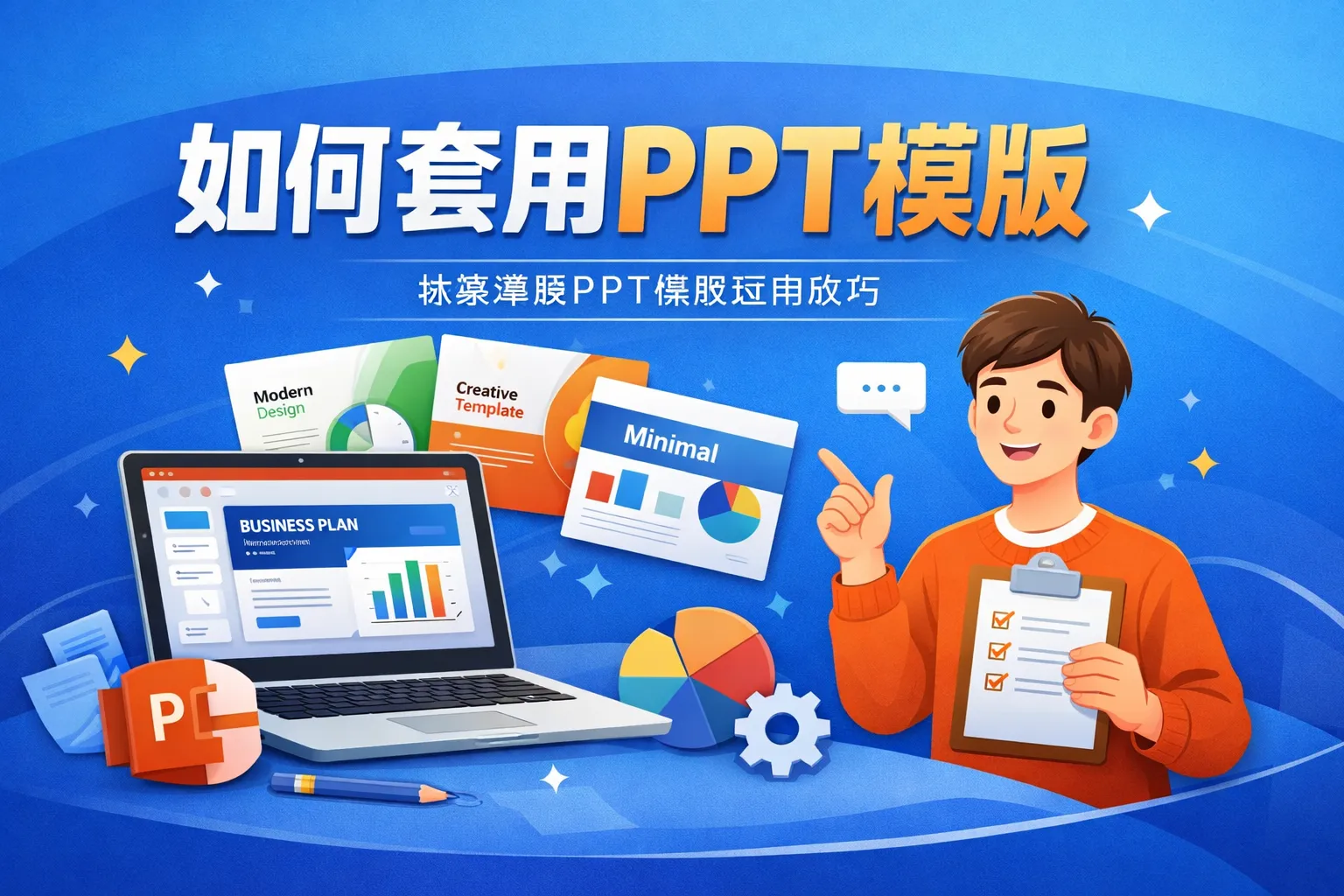 如何套用ppt 模版