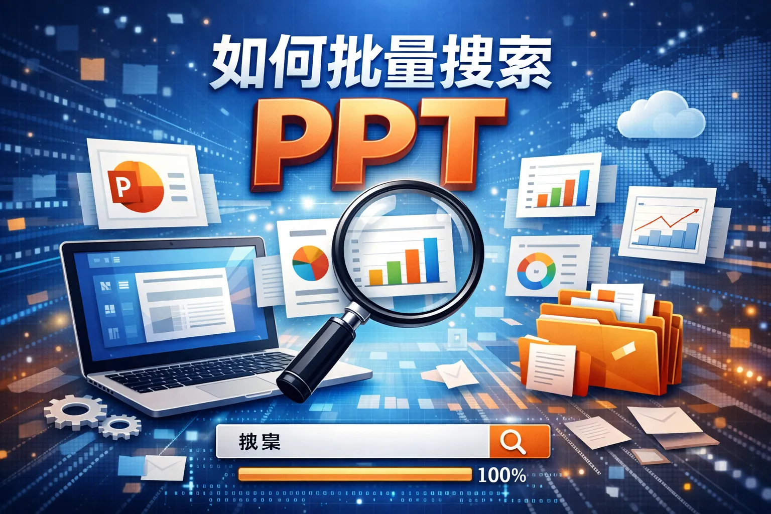 如何批量搜索ppt
