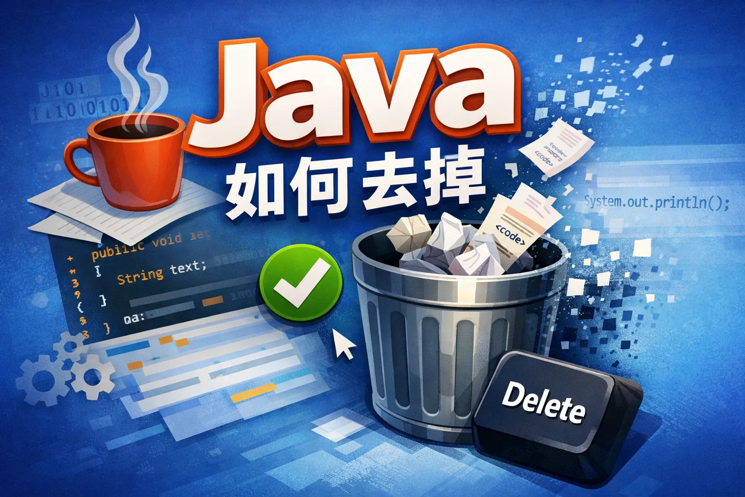 java 如何去掉