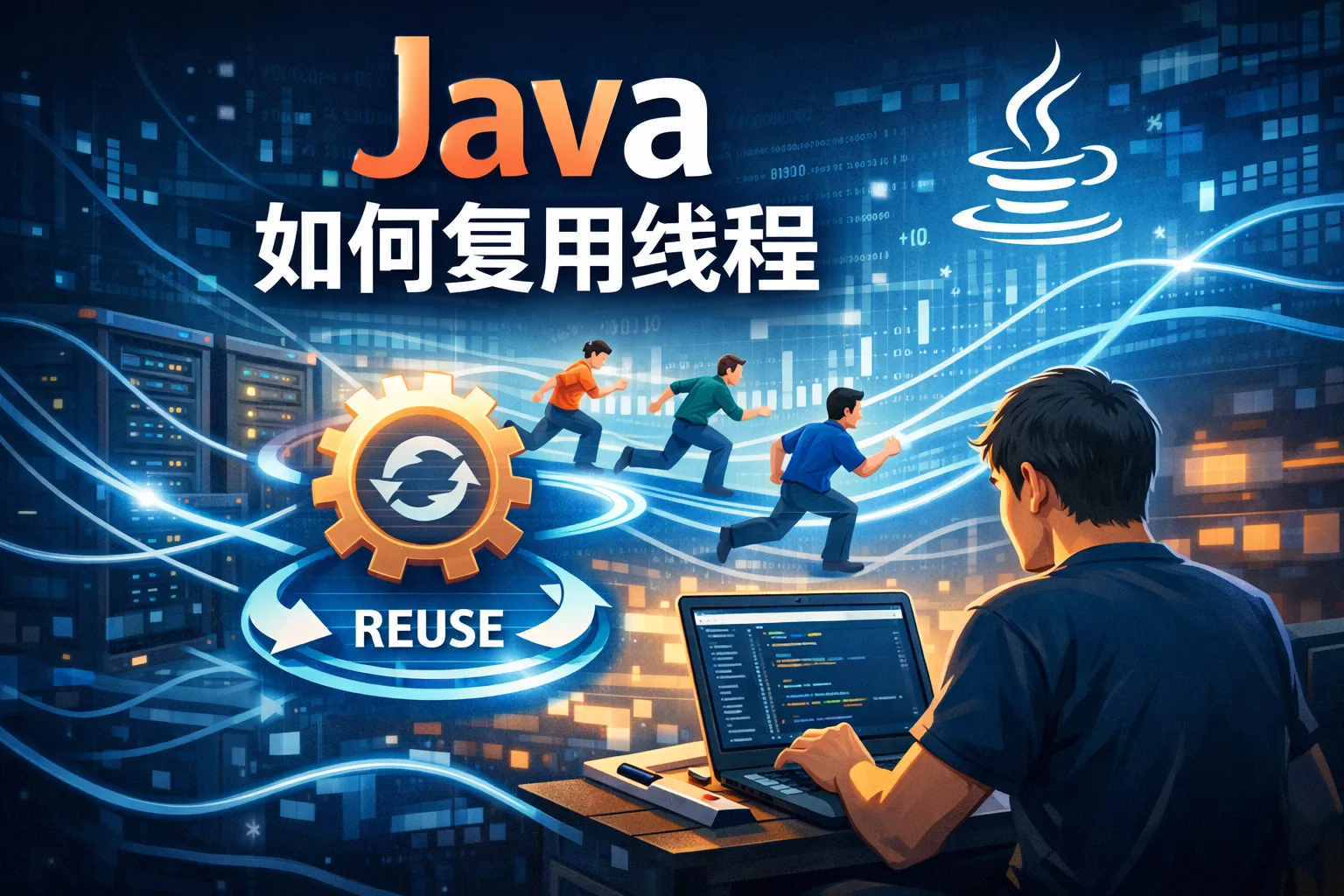 java如何复用线程